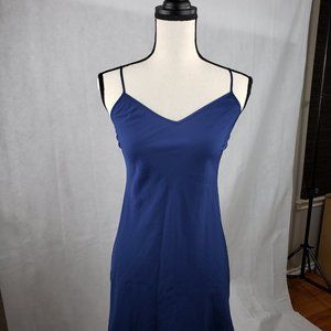 Vince V-Neck Silk Slip Dress